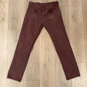 levi’s 511 vintage purple